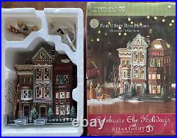 Dept 56 Christmas In The City East Village Row House Mint In Box 59266