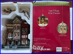 Dept 56 Christmas In The City East Village Row House Mint In Box 59266