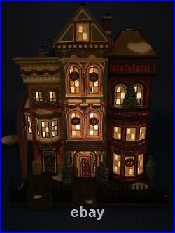 Dept. 56 Christmas In The City East Village Row houses