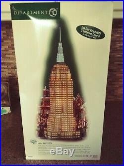 Dept. 56 Christmas In The City Empire State Building Historical Landmark Series