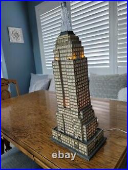 Dept. 56 Christmas In The City Empire State Building Retired