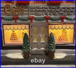 Dept 56 Christmas In The City Ferrara Bakery & Cafe #59272 In Original Box RARE Dept 56 Christmas In The City Ferrara Bakery & Cafe #59272 In Original Box RARE