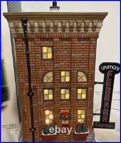 Dept 56 Christmas In The City Ferrara Bakery & Cafe #59272 In Original Box RARE Dept 56 Christmas In The City Ferrara Bakery & Cafe #59272 In Original Box RARE