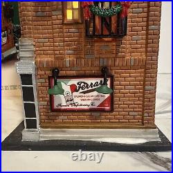 Dept 56 Christmas In The City Ferrara Bakery & Cafe #59272 In Original Box RARE