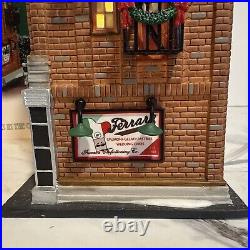 Dept 56 Christmas In The City Ferrara Bakery & Cafe #59272 In Original Box RARE Dept 56 Christmas In The City Ferrara Bakery & Cafe #59272 In Original Box RARE