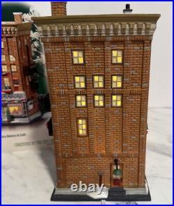 Dept 56 Christmas In The City Ferrara Bakery & Cafe #59272 In Original Box RARE Dept 56 Christmas In The City Ferrara Bakery & Cafe #59272 In Original Box RARE
