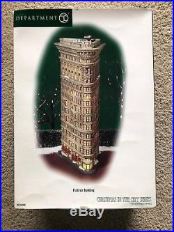 Dept 56 Christmas In The City Flat Iron Building