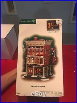 Dept 56 Christmas In The City Hammerstein Piano Co. # 799941 Brand New Rare