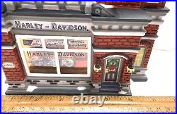 Dept 56 Christmas In The City'Harley Davidson City Dealership' 59202 3D BOX