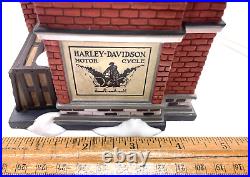 Dept 56 Christmas In The City'Harley Davidson City Dealership' 59202 3D BOX