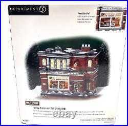 Dept 56 Christmas In The City'Harley Davidson City Dealership' 59202 3D BOX