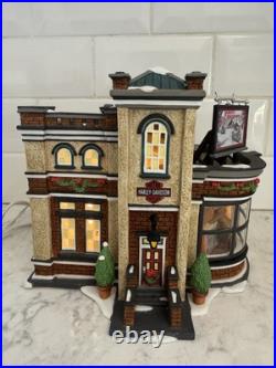 Dept 56 Christmas In The City Harley-Davidson Detailing, Parts & Service Read