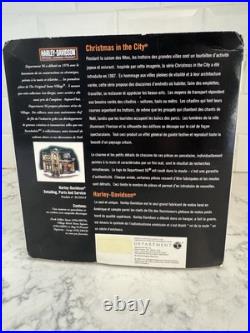 Dept 56 Christmas In The City Harley-Davidson Detailing, Parts & Service Read