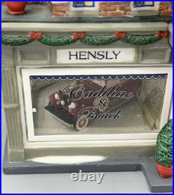 Dept 56 Christmas In The City Hensley Cadillac & Buick Shop ROUGH BOX Dept 56 Christmas In The City Hensley Cadillac & Buick Shop ROUGH BOX