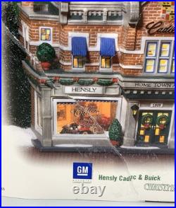 Dept 56 Christmas In The City Hensley Cadillac & Buick Shop ROUGH BOX Dept 56 Christmas In The City Hensley Cadillac & Buick Shop ROUGH BOX