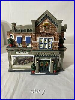 Dept 56 Christmas In The City Hensly Cadillac & Buick Building #59235 Rare
