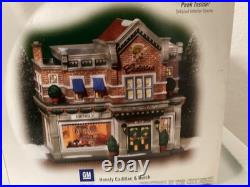 Dept 56 Christmas In The City Hensly Cadillac & Buick GM Shop #56.59235 NIB
