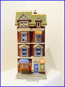 Dept. 56 Christmas In The City Houses, Lot Of 5, A Christmas Bargain