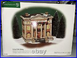 Dept 56 Christmas In The City Hudson Public Library #56.58942