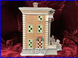 Dept 56 Christmas In The City Hudson Public Library NEW 56.58942