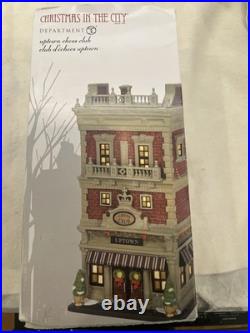 Dept 56 Christmas In The City JT Hat Co #6005381 New Rare