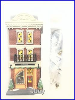 Dept 56 Christmas In The City JT Hat Co #6005381 New Rare