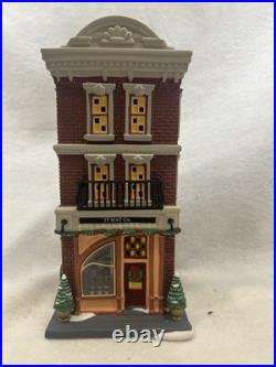 Dept 56 Christmas In The City JT Hat Co #6005381 New Rare