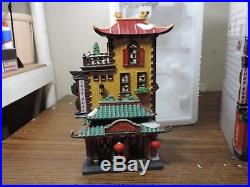 Dept 56 Christmas In The City Jade Palace Chinese Restaurant Nib