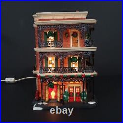 Dept. 56 Christmas In The City Jambalaya Cafe 56.59265 Flaw Read 2006 See Pics