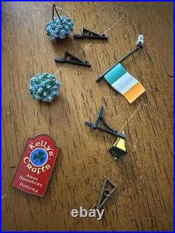 Dept 56 Christmas In The City Kelly's Irish Crafts 6264748 Complete -read