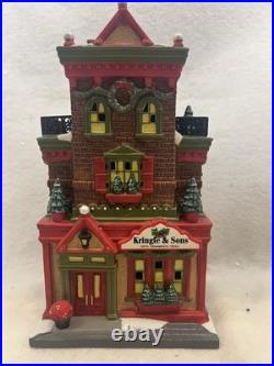 Dept 56 Christmas In The City Kringle & Sons Boutique #4056624 NEW RARE