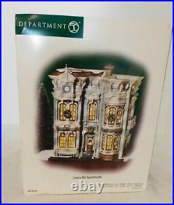 Dept 56 Christmas In The City LOWRY HILL APARTMENTS New CIC 56.59236