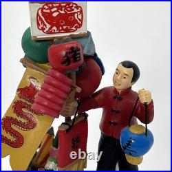 Dept 56 Christmas In The City Lanterns & Fireworks for Sale Figurine 807254