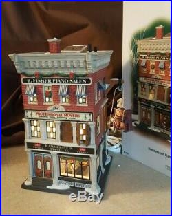 Dept 56 Christmas In The City Lighted 2007 HAMMERSTEIN PIANO CO 799941 Retired
