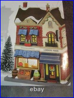 Dept 56, Christmas In The City, Lundberg Foods set # 6000571 NEW