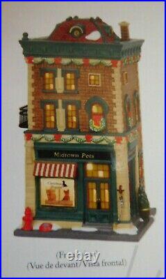 Dept 56 Christmas In The City MIDTOWN PETS EXTREMELY RARE! New 6003058
