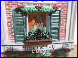 Dept. 56 Christmas In The City Milano Of Italy #56.59238 Clothing Store