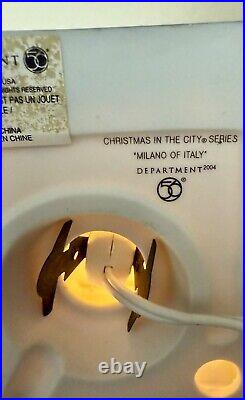 Dept. 56 Christmas In The City Milano Of Italy Clothing Store No Box Mint