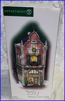 Dept 56 Christmas In The City Milano of Italy #59238 NEW