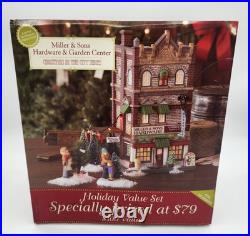 Dept. 56 Christmas In The City Miller & Son's Hardware Garden Center #799994