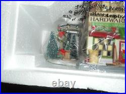 Dept 56 Christmas In The City Miller & Sons Hardware & Garden Center NIB