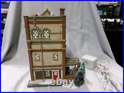 Dept. 56 Christmas In The City Miller +Sons Hardware No Box, Great Condition