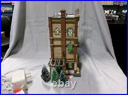 Dept. 56 Christmas In The City Miller +Sons Hardware No Box, Great Condition