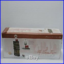 Dept 56 Christmas In The City New York The Times Tower Special Edition Set 55510