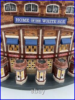 Dept 56 Christmas In The City Old Comiskey Park Chicago White Sox MLB #59215