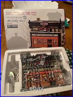 Dept. 56 Christmas In The City Otto's Harley Tavern