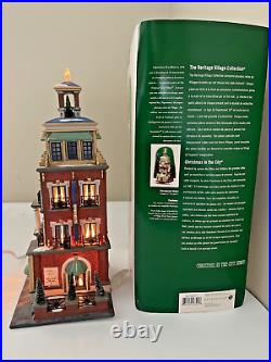 Dept 56 Christmas In The City Paramount Hotel 56.58911 Working Star 2000 READ