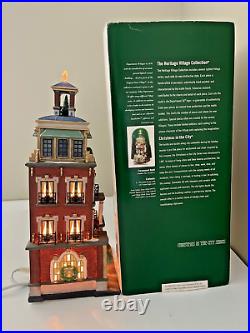 Dept 56 Christmas In The City Paramount Hotel 56.58911 Working Star 2000 READ