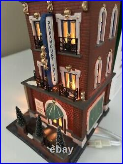 Dept 56 Christmas In The City Paramount Hotel 56.58911 Working Star 2000 READ