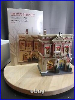 Dept 56 Christmas In The City Precint 56 Police Station 4036490